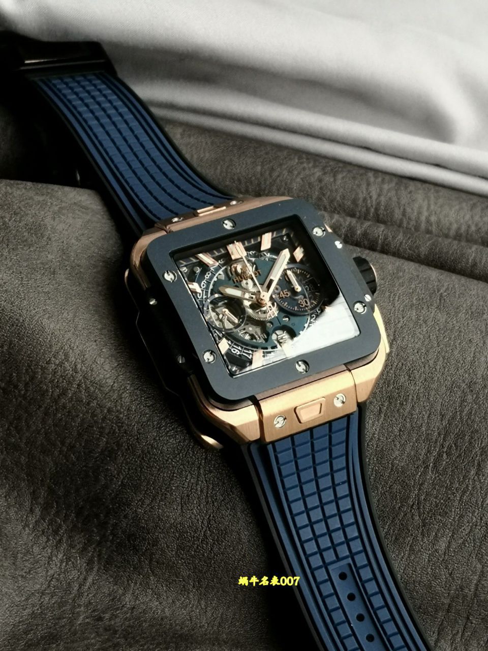 BBF Factory HublotSQUARE BANG UNICO series 821.NL.5170.RX watches  / YB157