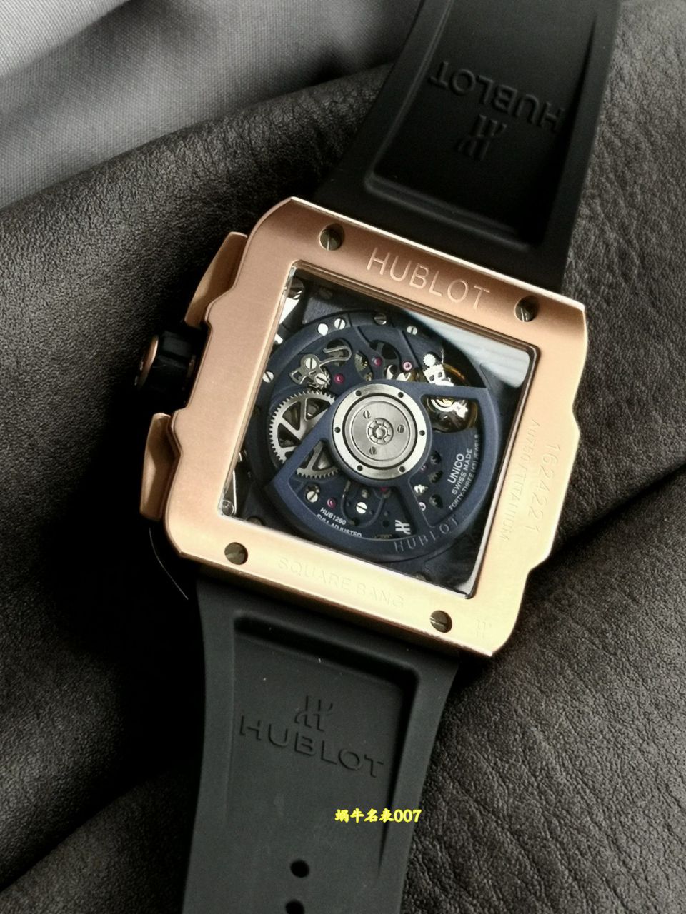 BBF Factory HublotSQUARE BANG UNICO series 821.NL.5170.RX watches  / YB157