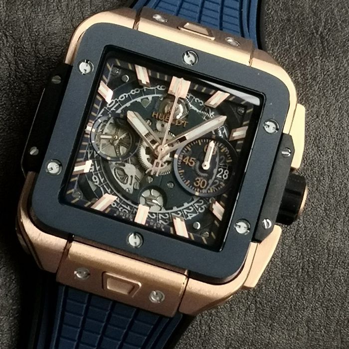 BBF Hublot watch SQUARE BANG UNICO series 821.OL.5180.RX watches 
