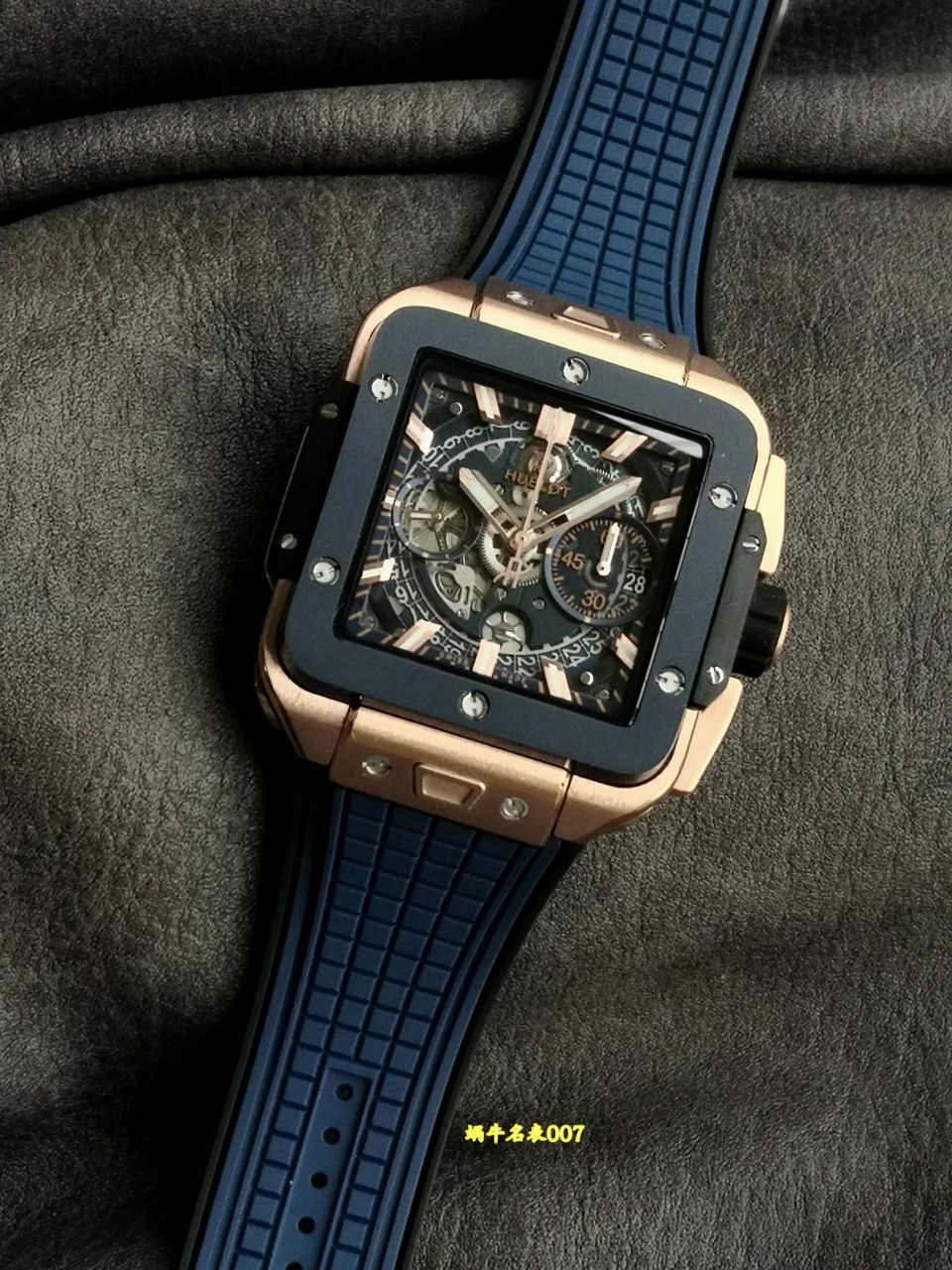 BBF Hublot watch SQUARE BANG UNICO series 821.OL.5180.RX watches  / YB158