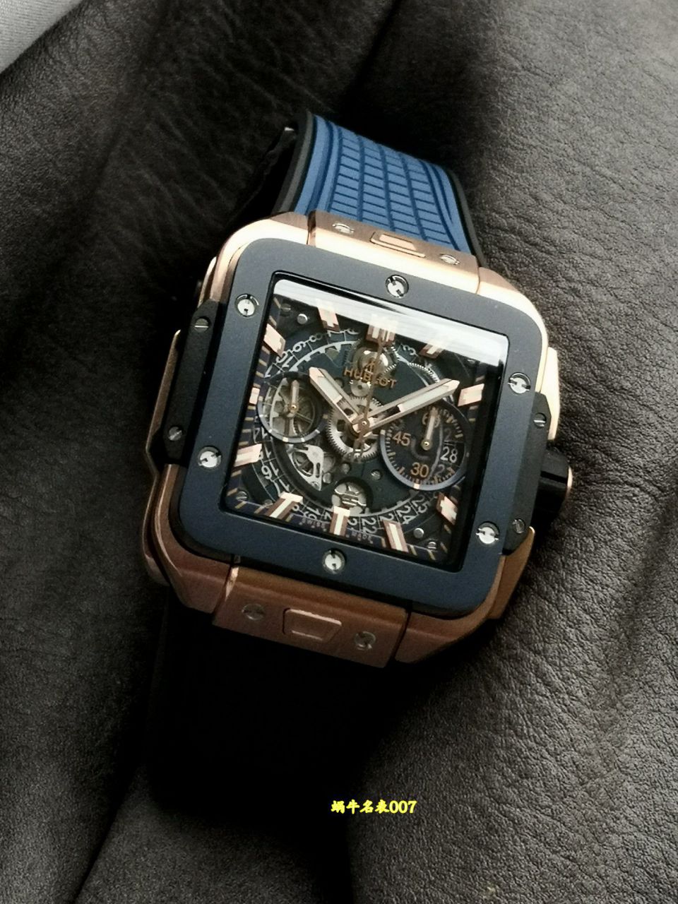 BBF Hublot watch SQUARE BANG UNICO series 821.OL.5180.RX watches  / YB158