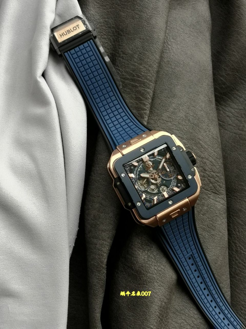 BBF Hublot watch SQUARE BANG UNICO series 821.OL.5180.RX watches  / YB158