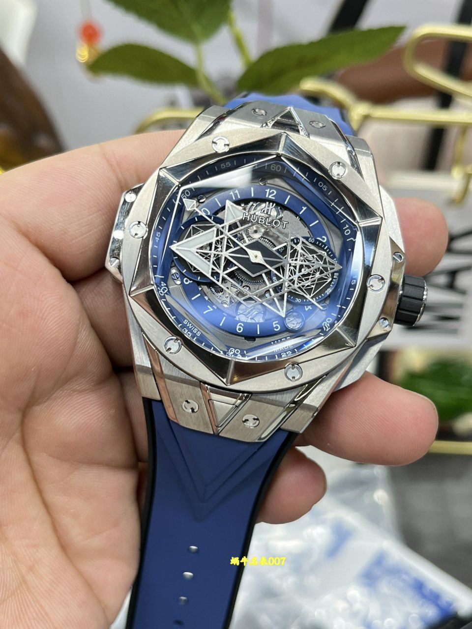 BBF Factory  Hublot Limit  replica  watchBIG BANG Hublot Tattoo II 418.NX.5107.RX.MXM20 watches  / YB160
