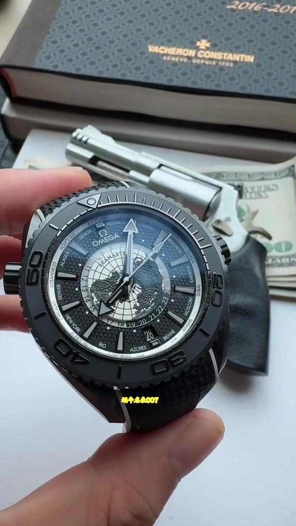 VS New models  Omega Seamaster World Time  series 215.92.46.22.01.006，600 meters 215.92.46.22.01.007 watches  / VS832