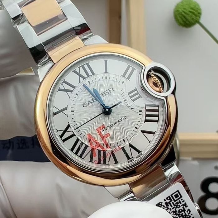 AF Factory Cartier blue balloons 33mm lady W2BB0032 watches 