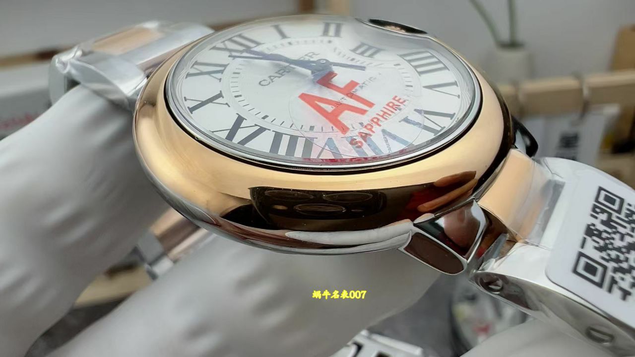 AF Factory Cartier blue balloons 33mm lady W2BB0032 watches  / K383