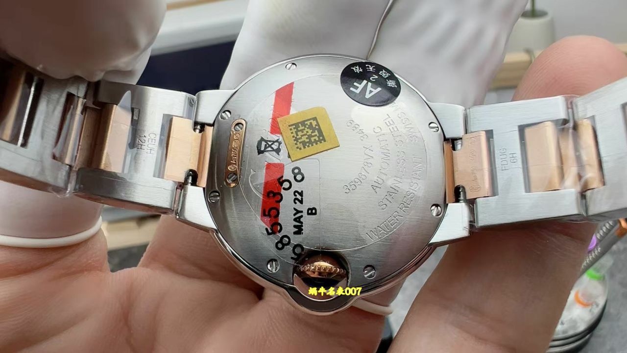 AF Factory Cartier blue balloons 33mm lady W2BB0032 watches  / K383