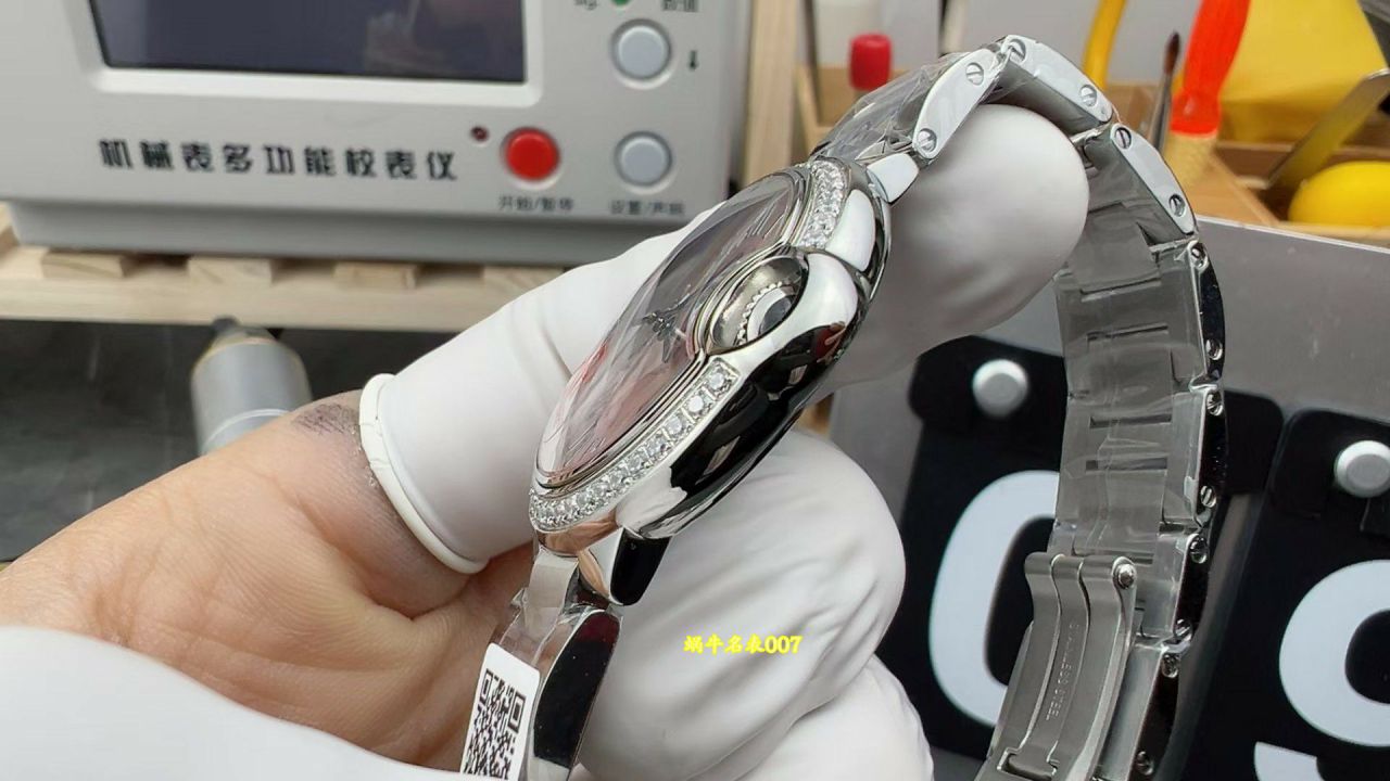 AF Factory Cartier blue balloons women  TOP replica  watch33  mm W4BB0037 watches  / K385