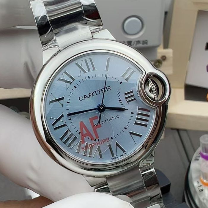 AF 33mm ice  blue balloonsCartier Women watch WSBB0062 watches 