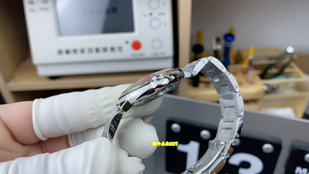  AF 33MM pink balloons Cartier blue balloons lady WSBB0046 watches  / k388