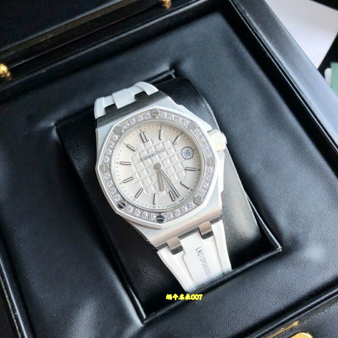  Ultra-high-end  Rare Original Quality   Real Diamond  Women watch Audemars Piguet Royal Oak  Offshore  replica 67540OK.ZZ.D010CA.01 watches  / AP367