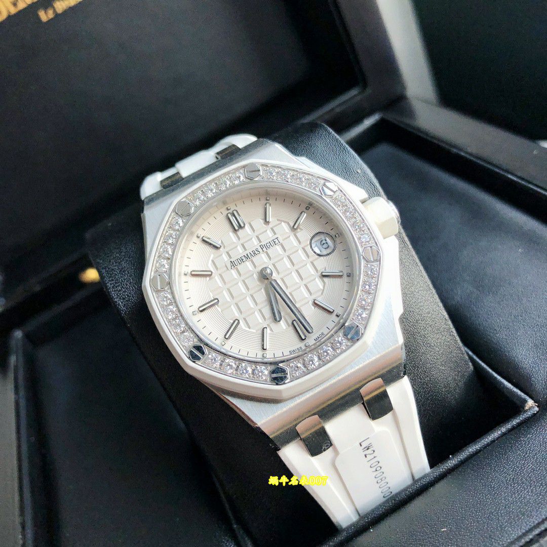  Ultra-high-end  Rare Original Quality   Real Diamond  Women watch Audemars Piguet Royal Oak  Offshore  replica 67540OK.ZZ.D010CA.01 watches  / AP367
