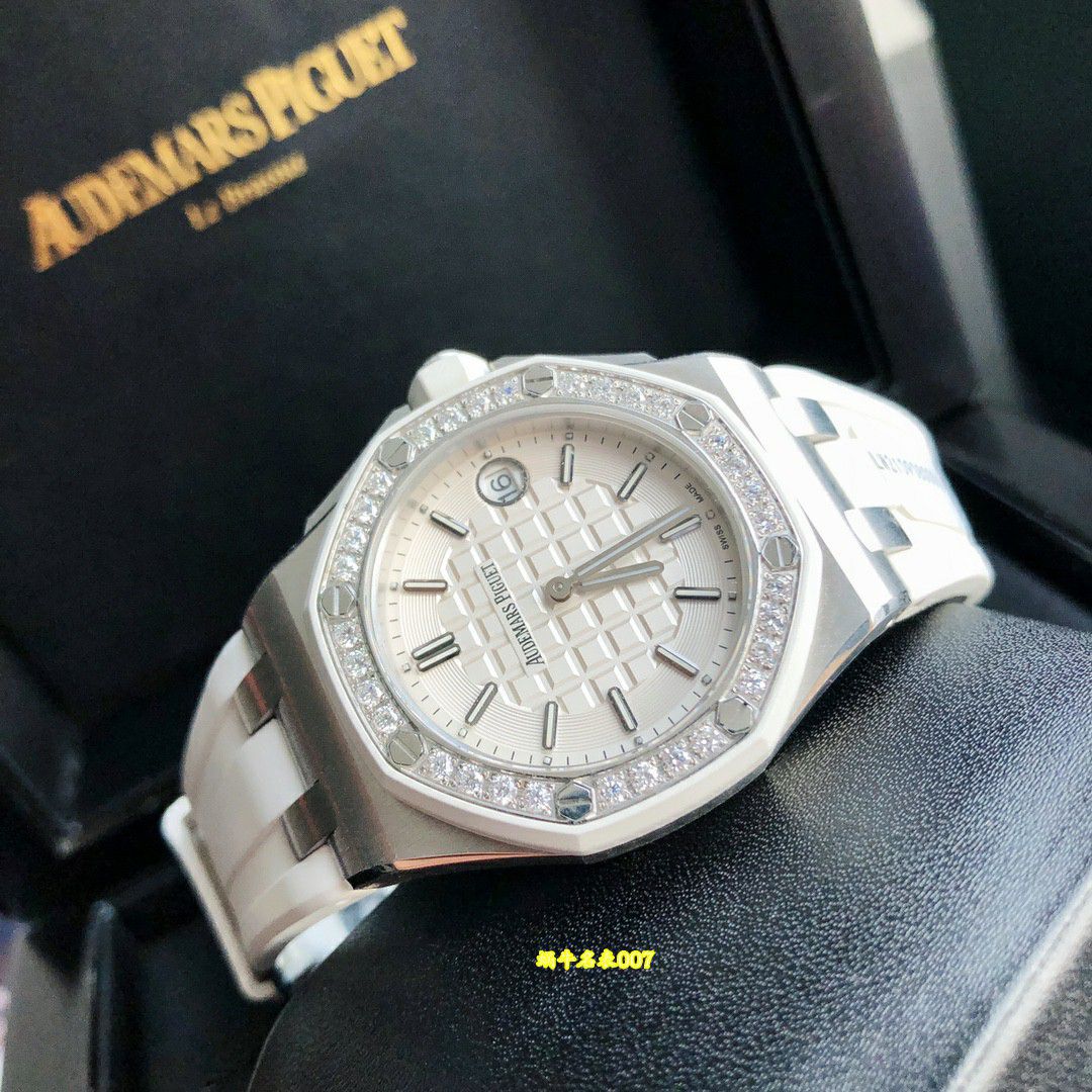  Ultra-high-end  Rare Original Quality   Real Diamond  Women watch Audemars Piguet Royal Oak  Offshore  replica 67540OK.ZZ.D010CA.01 watches  / AP367