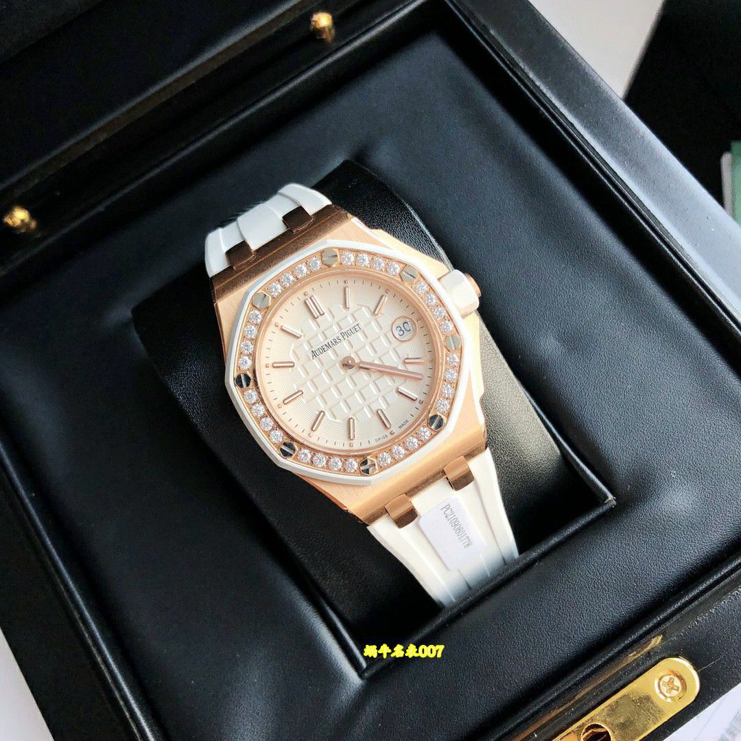  Ultra-high-end  Rare Original Quality   Real Diamond  Women watch Audemars Piguet Royal Oak  Offshore  replica 67540OK.ZZ.D010CA.01 watches  / AP367