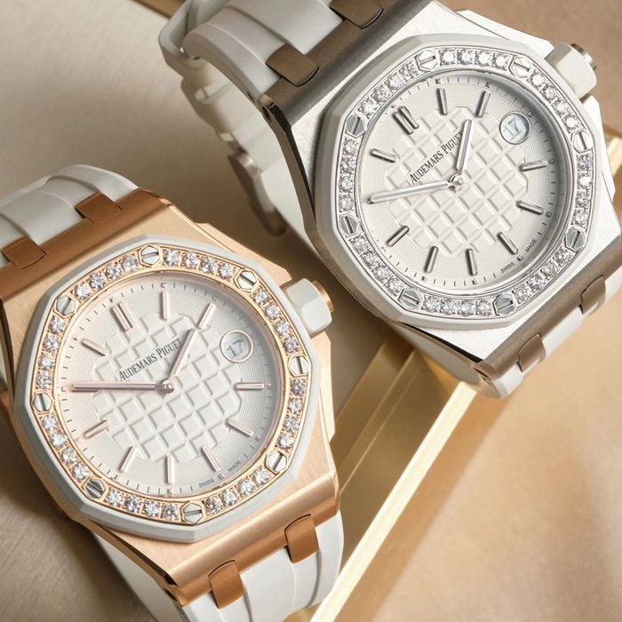  Ultra-high-end  Rare Original Quality   Real Diamond  Women watch Audemars Piguet Royal Oak  Offshore  series 67540SK.ZZ.A010CA.01 watches 