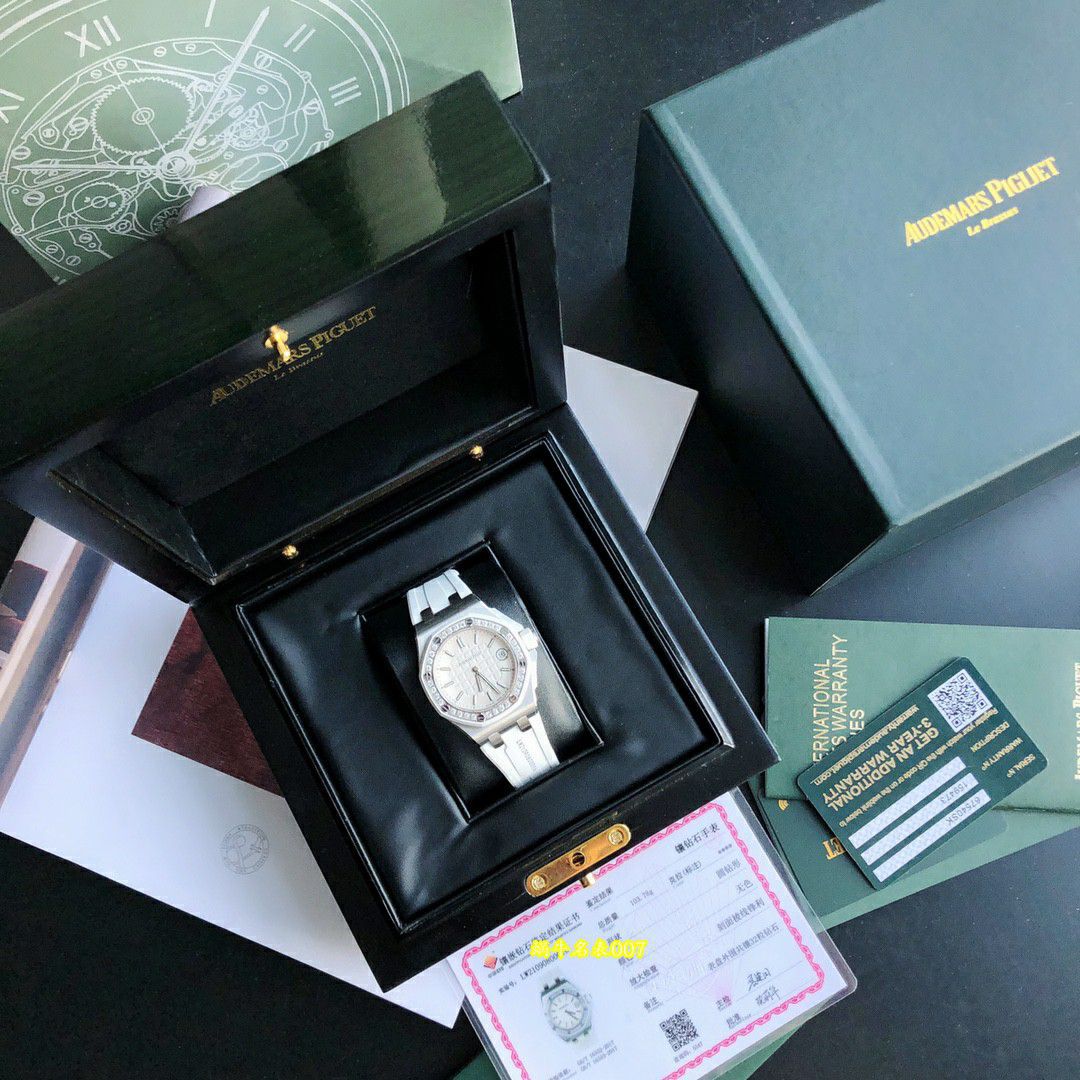  Ultra-high-end  Rare Original Quality   Real Diamond  Women watch Audemars Piguet Royal Oak  Offshore  series 67540SK.ZZ.A010CA.01 watches  / AP366