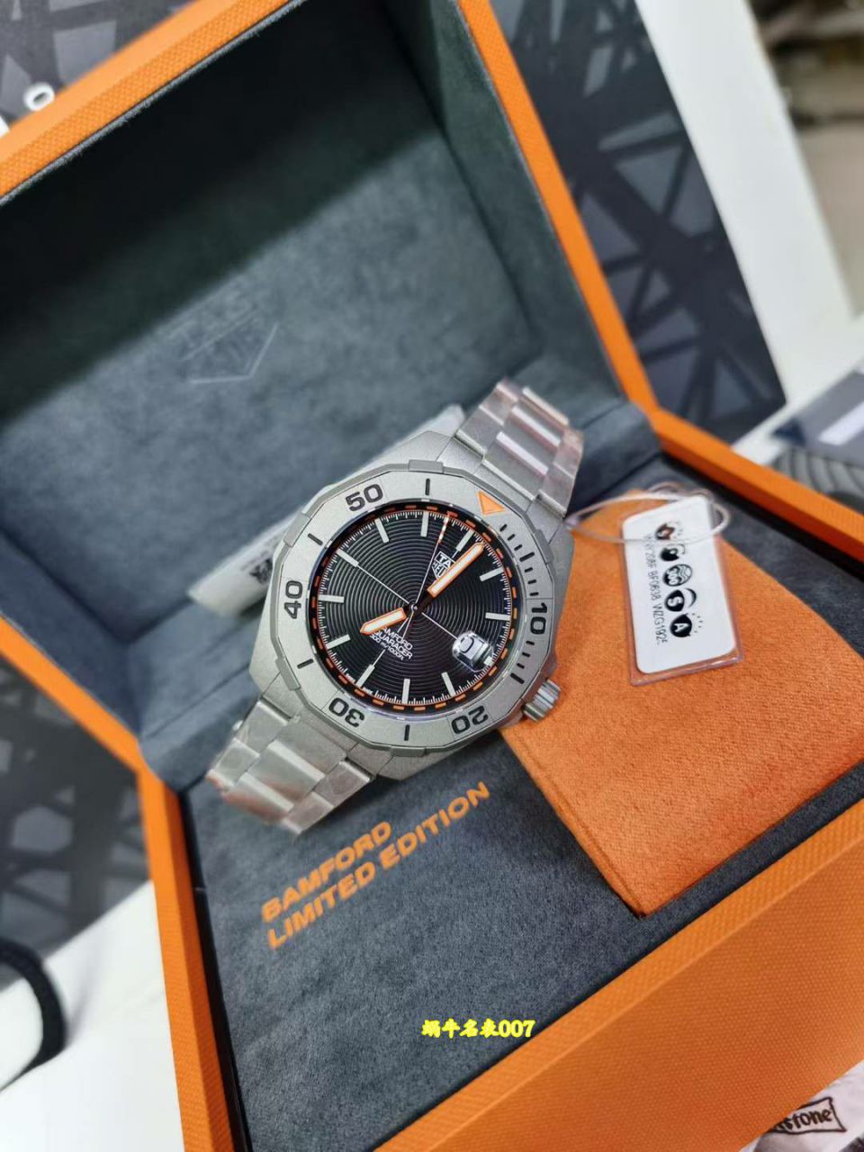 Original TAG Heuer Competition  series WAY208F.BF0638 watches (Bamford Watch  Limited Edition ) / TG120