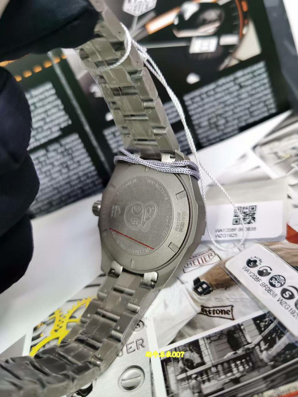 Original TAG Heuer Competition  series WAY208F.BF0638 watches (Bamford Watch  Limited Edition ) / TG120