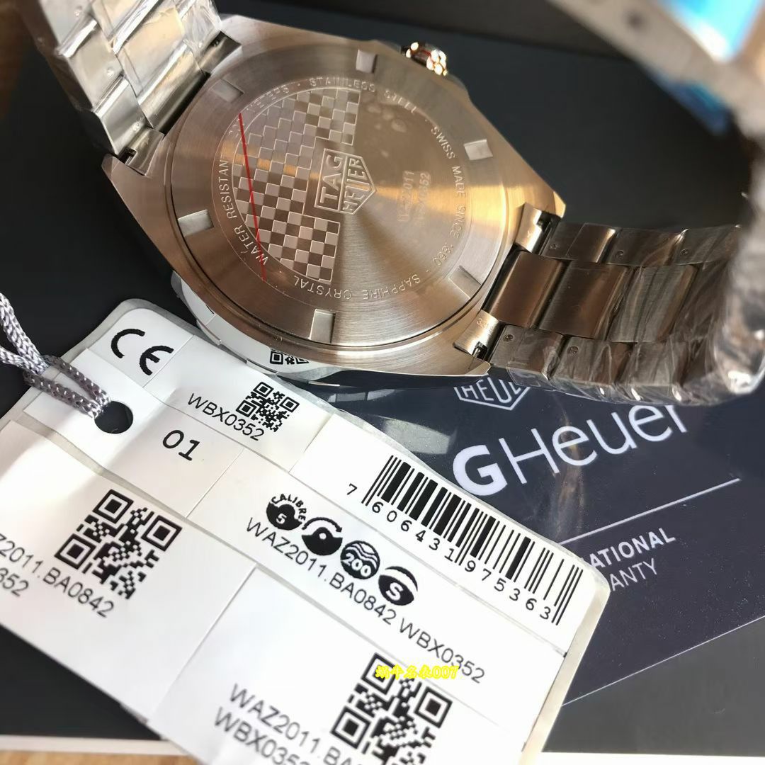 Original TAG HeuerF1 series WAZ2011.BA0842 watches  / TG122