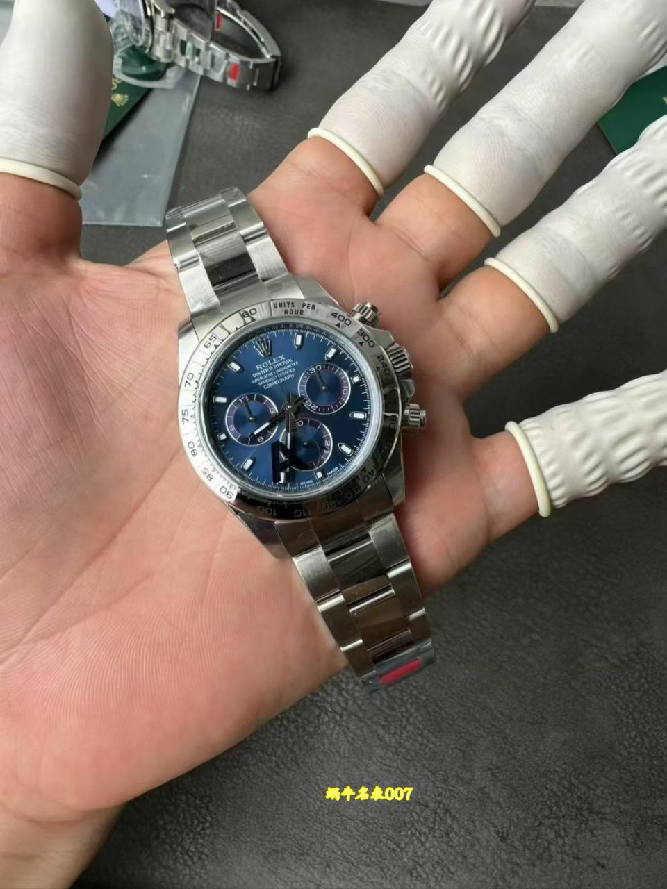 VS Factory Rolex Matching weight version 184g Dandong 4130  Matching weight version  Blue Cat Daytona  Daytona 126509-0005 watches  / R1029
