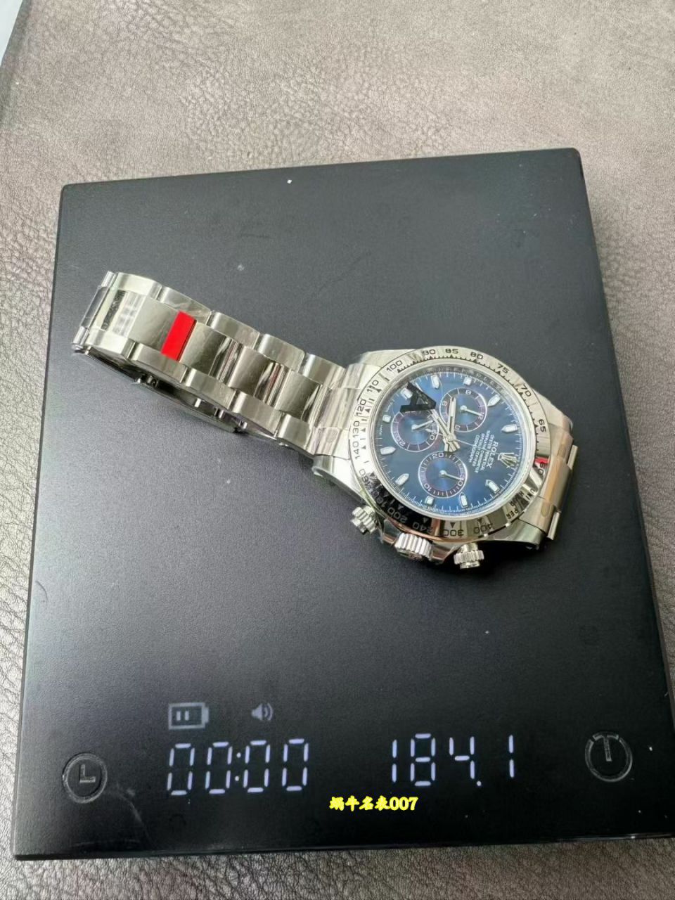 VS Factory Rolex Matching weight version 184g Dandong 4130  Matching weight version  Blue Cat Daytona  Daytona 126509-0005 watches  / R1029