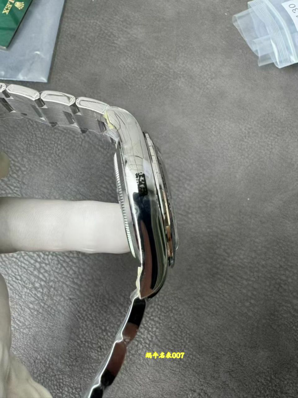 VS Dandong 4130  Matching weight version 183g Platinum  Daytona RolexTOP replica  watchm116509-0072 watches  / R1030