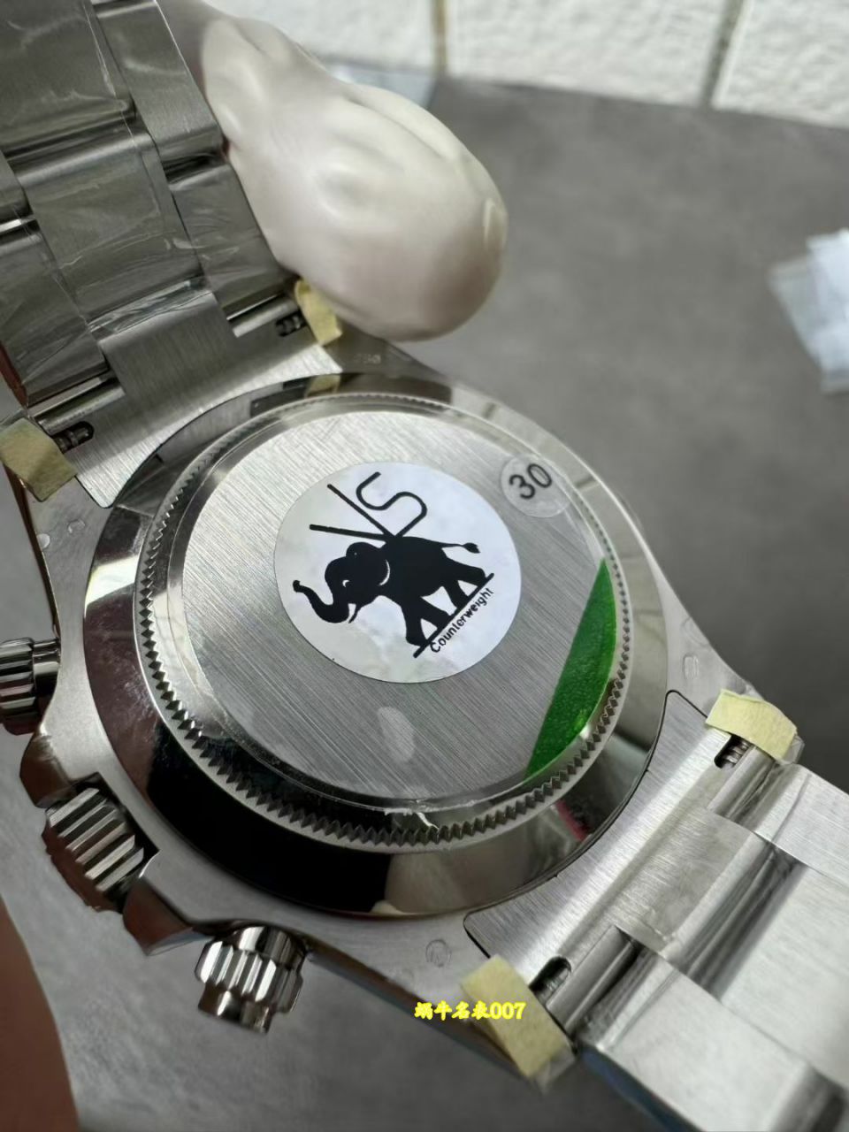 VS Dandong 4130  Matching weight version 183g Platinum  Daytona RolexTOP replica  watchm116509-0072 watches  / R1030