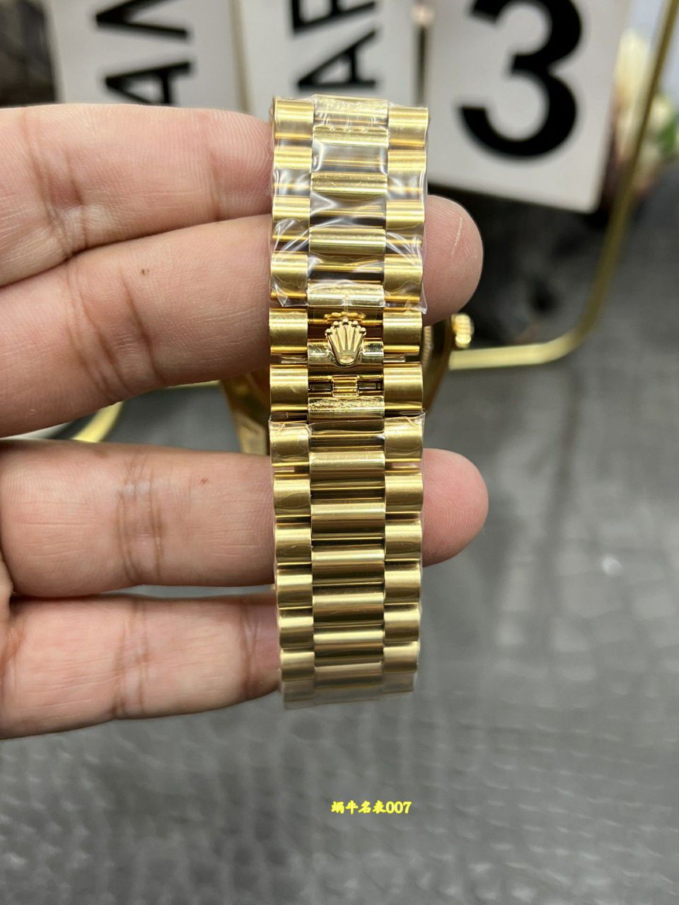 CBD Rolex Day-Date  Matching weight version  Moissanite m228348rbr-0045 watches  / R1032