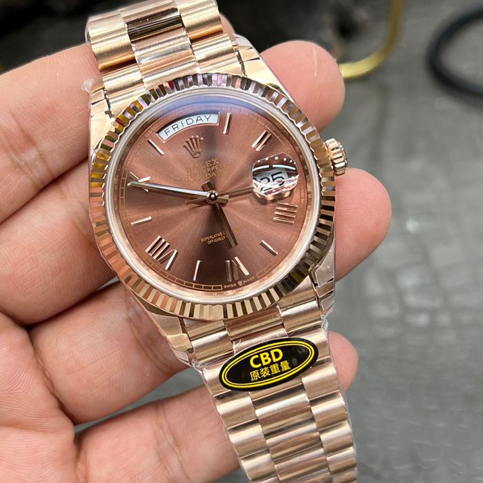 CBD Matching weight version Rolex Day-Date  Coffee dial m228235-0002 watches 