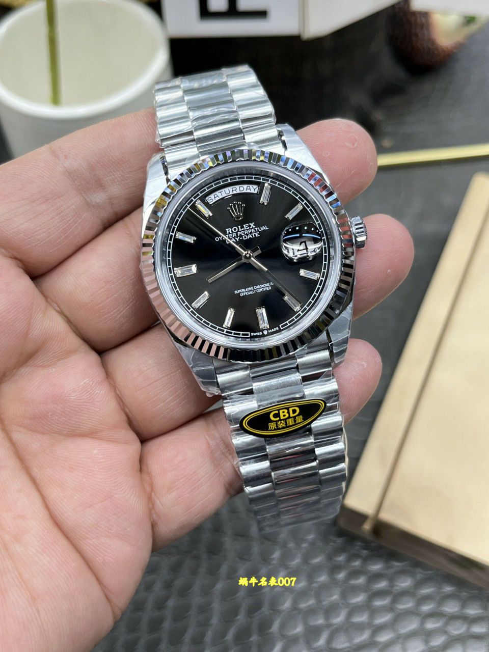 CBD Matching weight version Rolex Day-Date  series m228236-0004 watches  / R1035