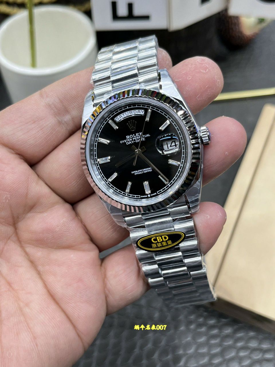 CBD Matching weight version Rolex Day-Date  series m228236-0004 watches  / R1035