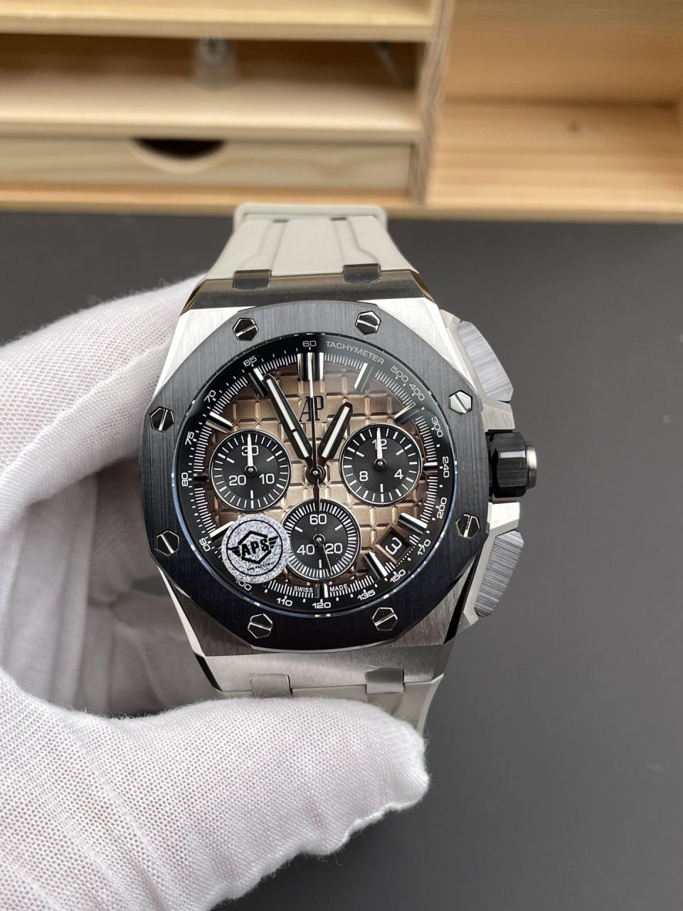 APS Factory Audemars Piguet Royal Oak  Offshore TOP replica  watch26420TI.OO.A027CA.01 watches  / AP369