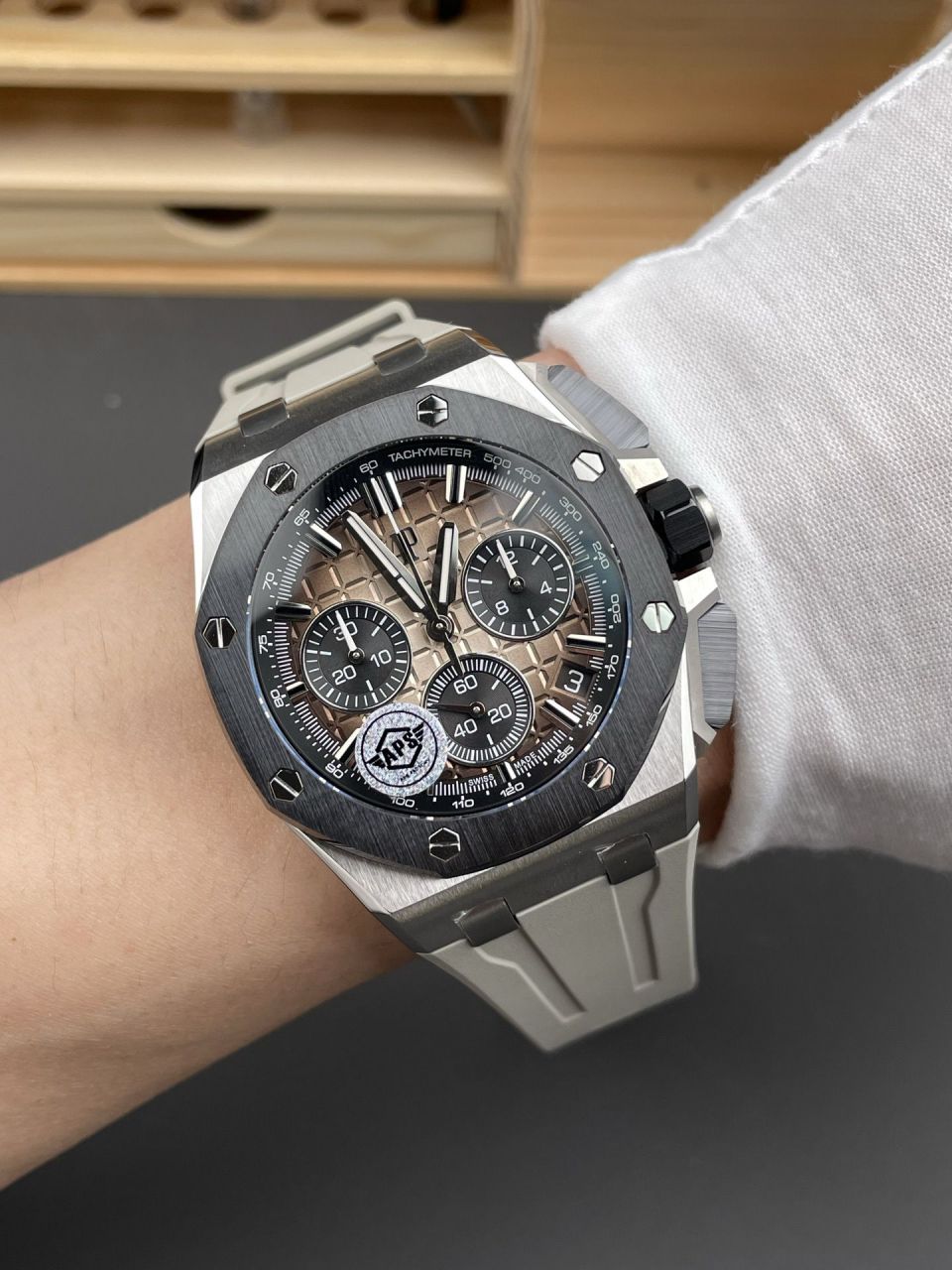 APS Factory Audemars Piguet Royal Oak  Offshore TOP replica  watch26420TI.OO.A027CA.01 watches  / AP369