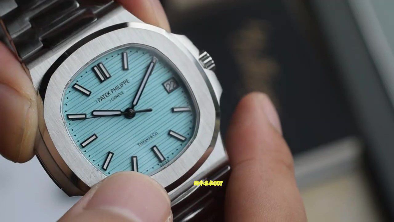  Video review 3K Factory Patek Philippe Aquanaut Collection  series 5711/1A-018 watches  Tiffany  Nautilus  / BD525