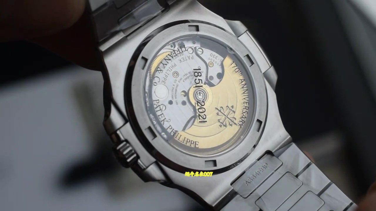  Video review 3K Factory Patek Philippe Aquanaut Collection  series 5711/1A-018 watches  Tiffany  Nautilus  / BD525