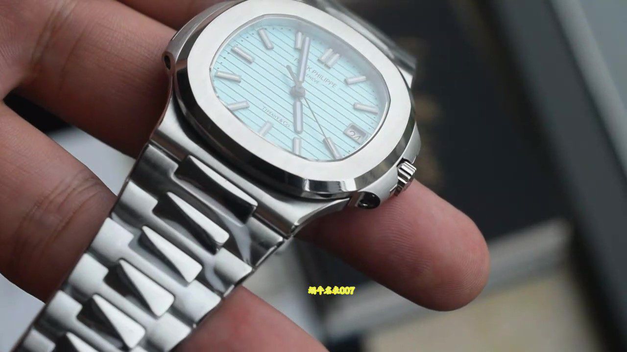  Video review 3K Factory Patek Philippe Aquanaut Collection  series 5711/1A-018 watches  Tiffany  Nautilus  / BD525