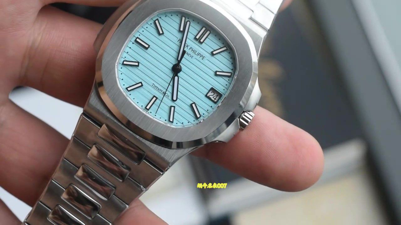  Video review 3K Factory Patek Philippe Aquanaut Collection  series 5711/1A-018 watches  Tiffany  Nautilus  / BD525