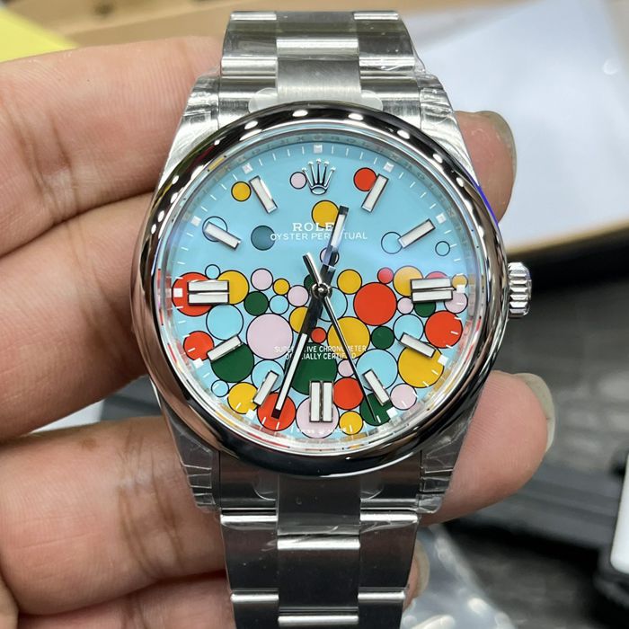  Video review VS Factory Rolex Oyster Perpetual  series m124300-0008 Balloon 泡泡 Dial （ 41 mm ） watches 