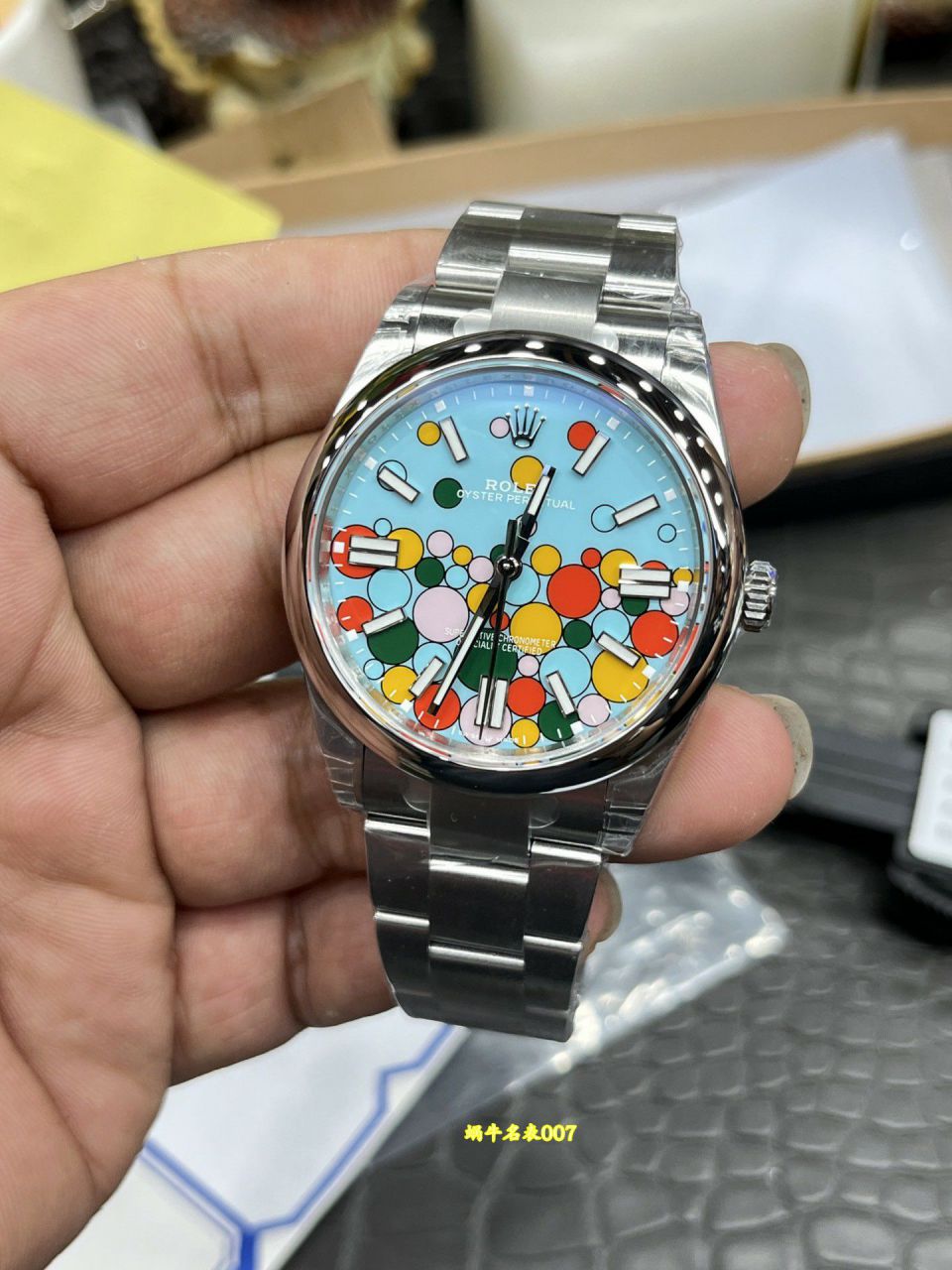  Video review VS Factory Rolex Oyster Perpetual  series m124300-0008 Balloon 泡泡 Dial （ 41 mm ） watches  / R1038