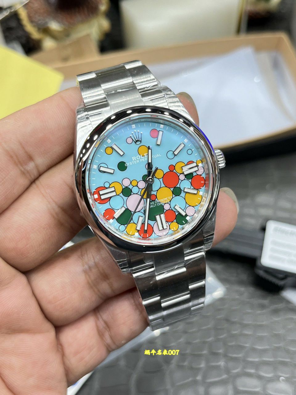  Video review VS Factory Rolex Oyster Perpetual  series m124300-0008 Balloon 泡泡 Dial （ 41 mm ） watches  / R1038