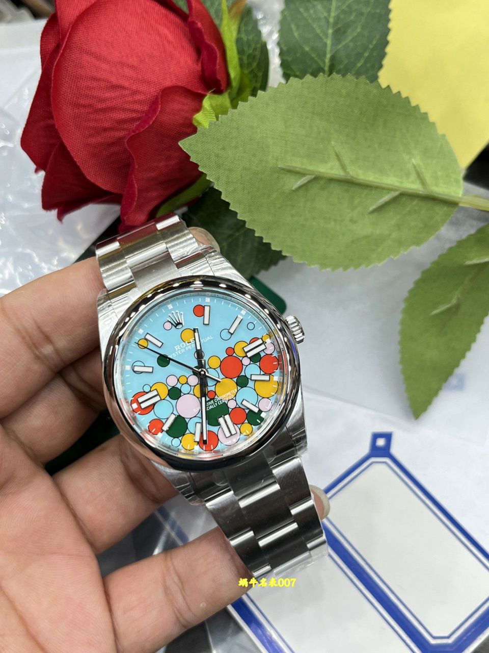  Video review VS Factory Rolex Oyster Perpetual  series m124300-0008 Balloon 泡泡 Dial （ 41 mm ） watches  / R1038