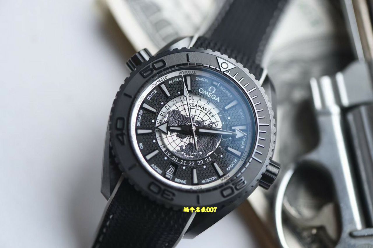  Video review VS Factory  Omega Seamaster World Time 600 meters 215.92.46.22.01.006和215.92.46.22.01.007 watches  / R836