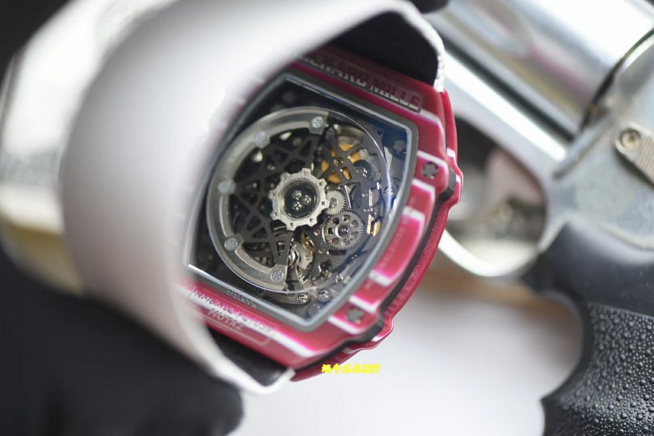  Video review  Ultra-high-end  Customized RICHARD MILLE Richard  Miller RM67-02  Super Edition ～   Purple   thinnest  lightest  the best 卡塔尔 / RM67KATAER