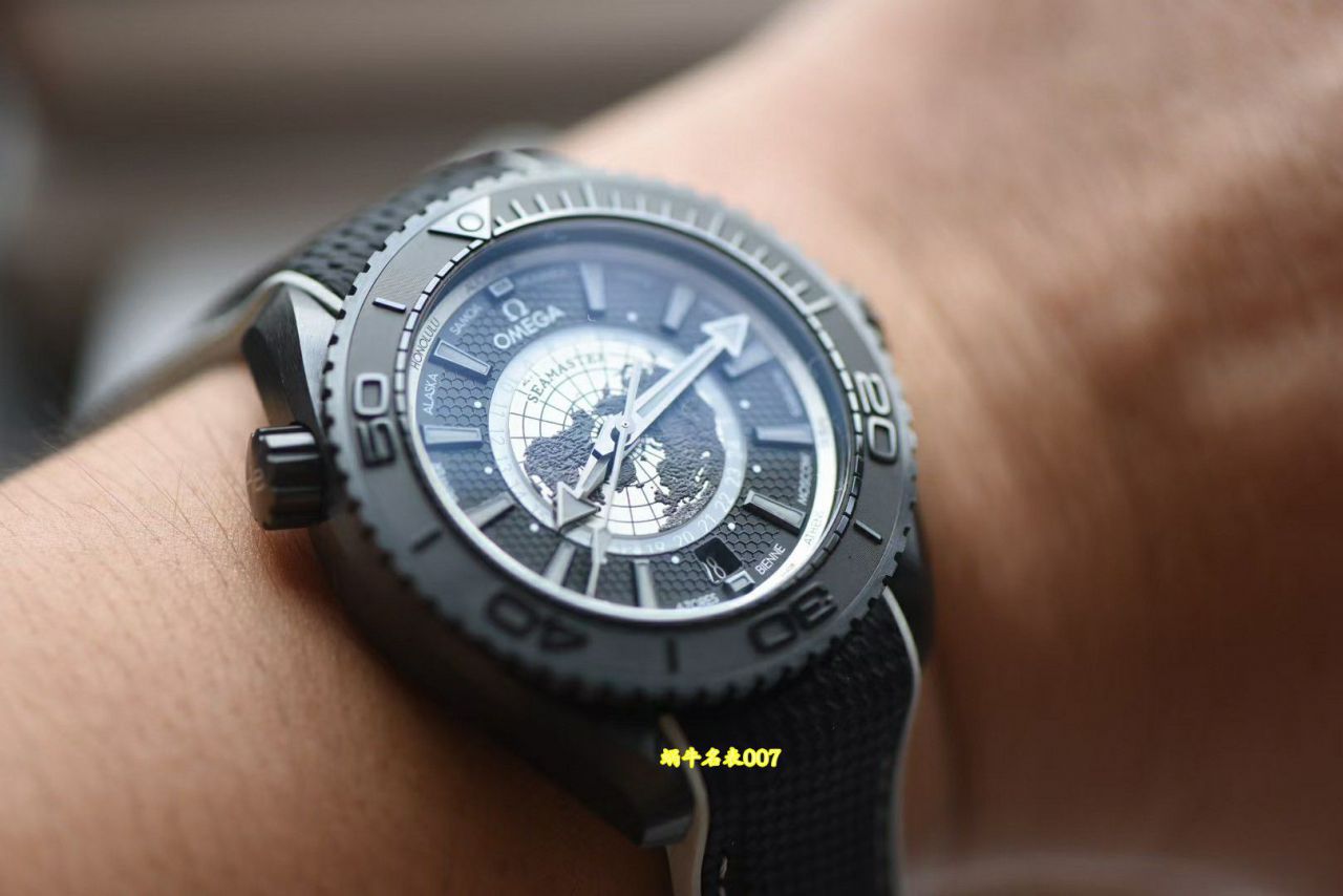 VS New models  Omega Seamaster World Time  series 215.92.46.22.01.006，600 meters 215.92.46.22.01.007 watches  / VS832