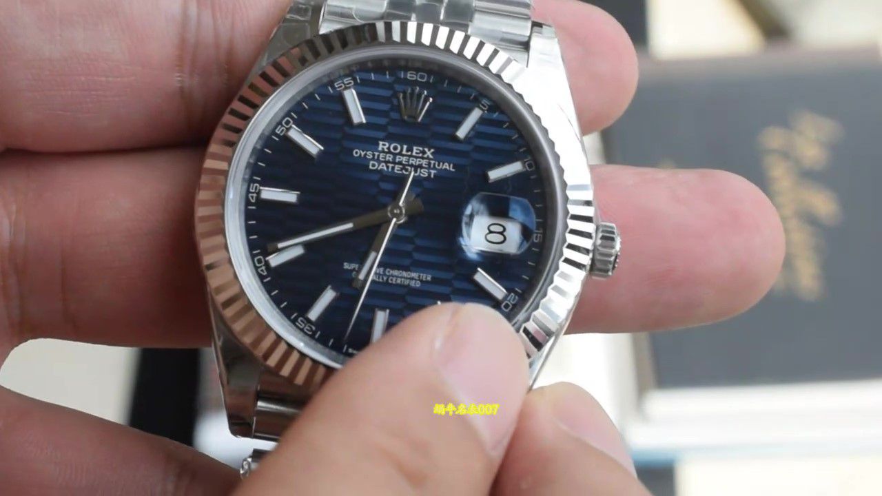  Video review VS Factory  Rolex Datejust TOP replica  watch 41 mm  Super Dandong 3235 movement   / R1039