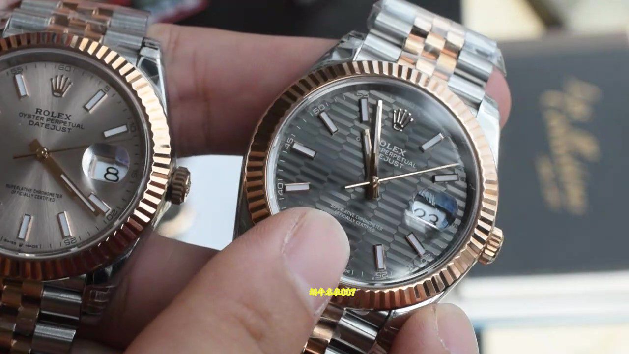  Video review VS Factory  Rolex Datejust TOP replica  watch 41 mm  Super Dandong 3235 movement   / R1039