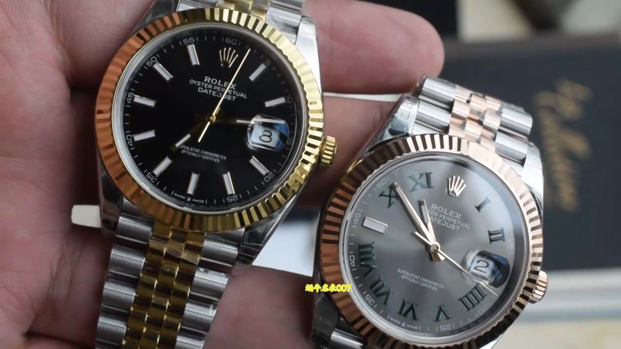  Video review VS Factory  Rolex Datejust TOP replica  watch 41 mm  Super Dandong 3235 movement   / R1039