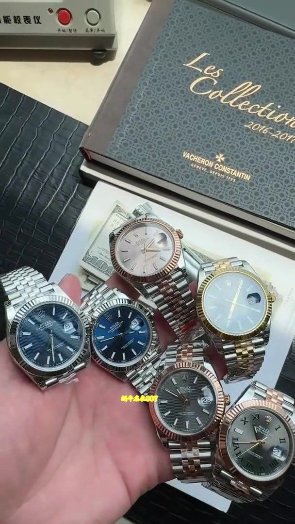  Video review VS Factory  Rolex Datejust TOP replica  watch 41 mm  Super Dandong 3235 movement   / R1039