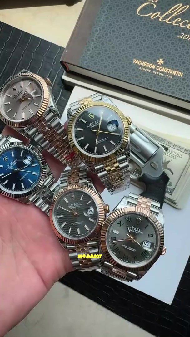  Video review VS Factory  Rolex Datejust TOP replica  watch 41 mm  Super Dandong 3235 movement   / R1039