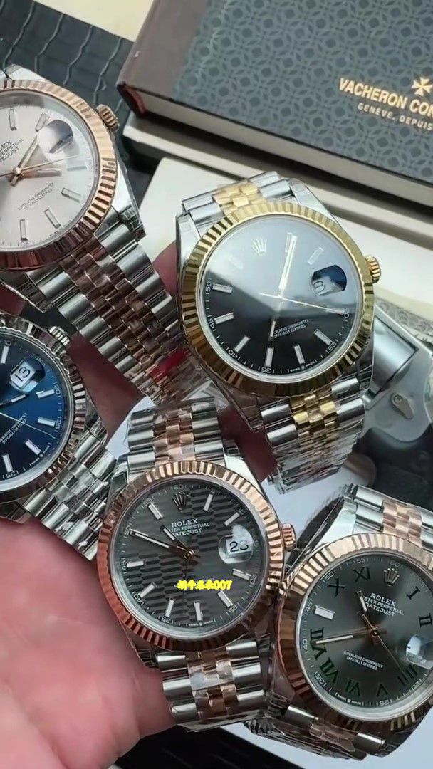  Video review VS Factory  Rolex Datejust TOP replica  watch 41 mm  Super Dandong 3235 movement   / R1039